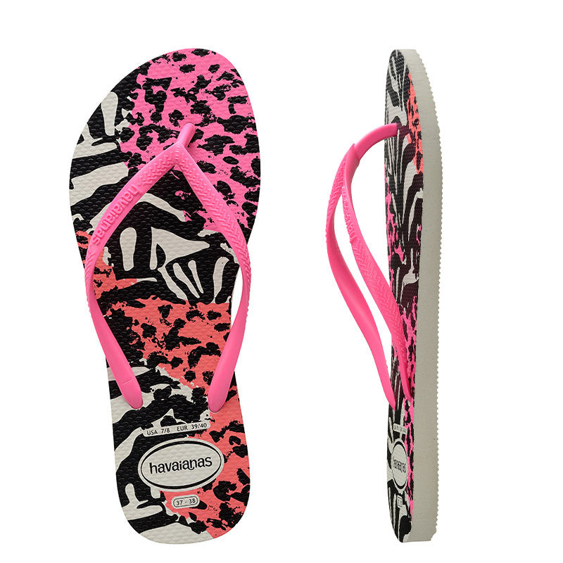 HAVAIANAS SLIM ANIMALS THONGS - Main Image